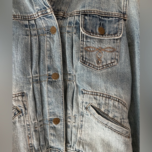 Ralph Lauren Jeans Co. Western Jacket Cowgirl Embroidery Darts Feminine Classic - Picture 4 of 16